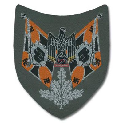 Bevo Army Standard Bearer Shields, Orange