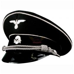 German Third Reich Allgemeine SS Officer Visor Cap